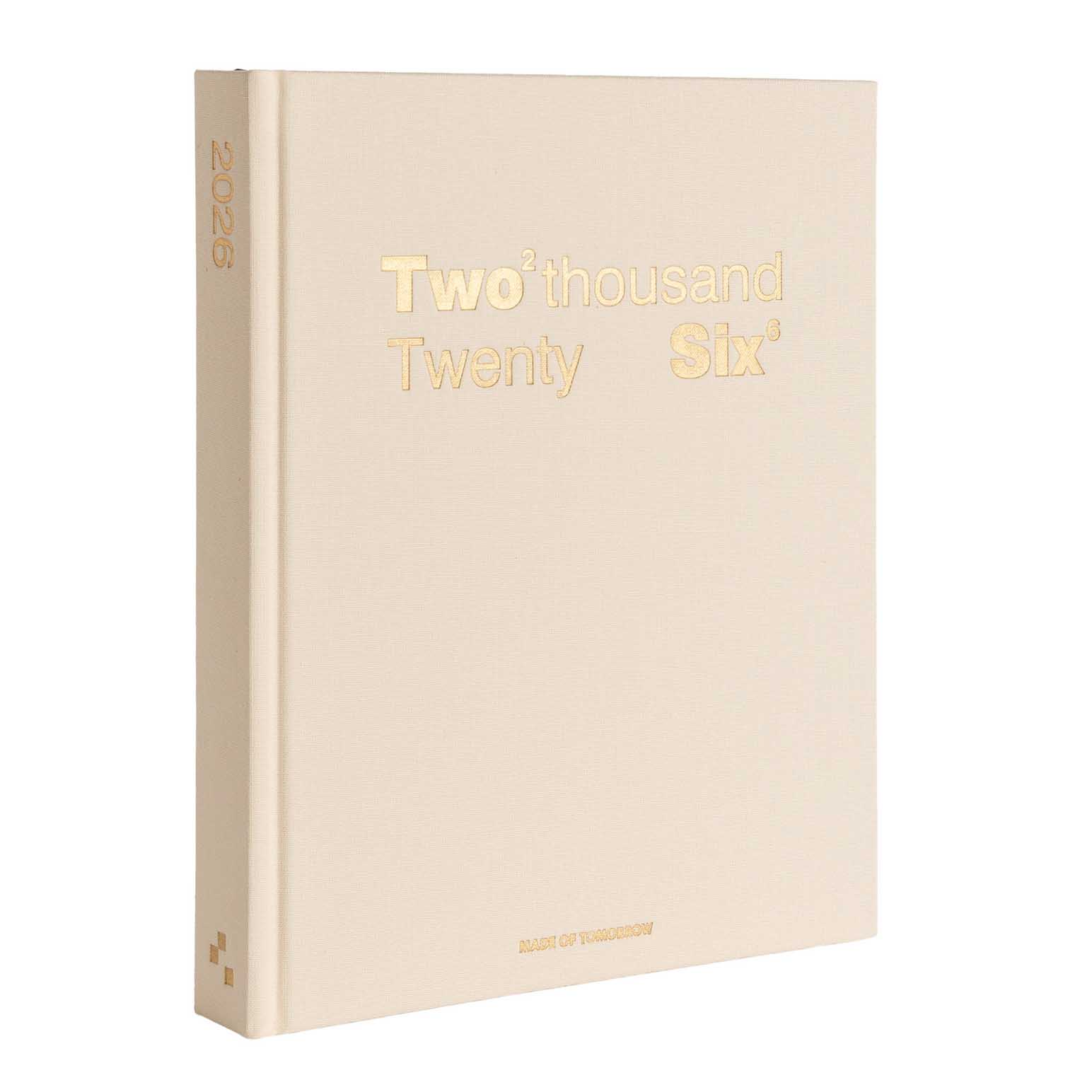 Made of Tomorrow 2026 Grand Daily Diary Classic - Cream