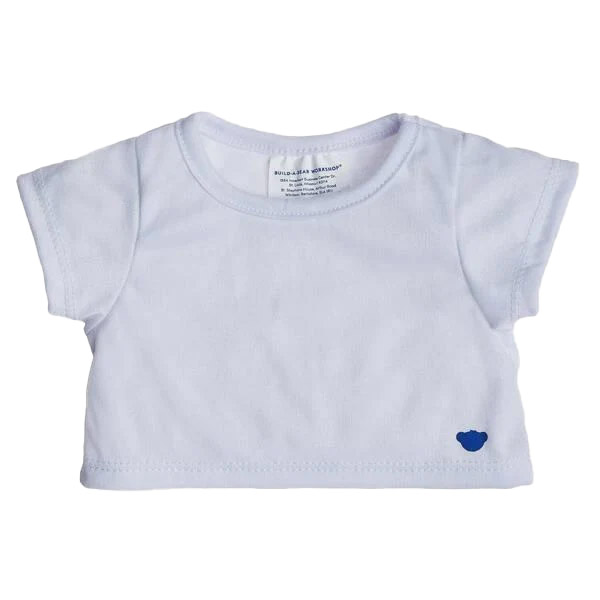 Build A Bear Top - White T-Shirt