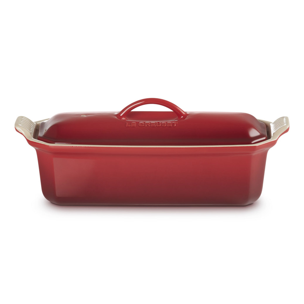 Le Creuset Heritage Terrine 28cm/1.1L  - Cerise