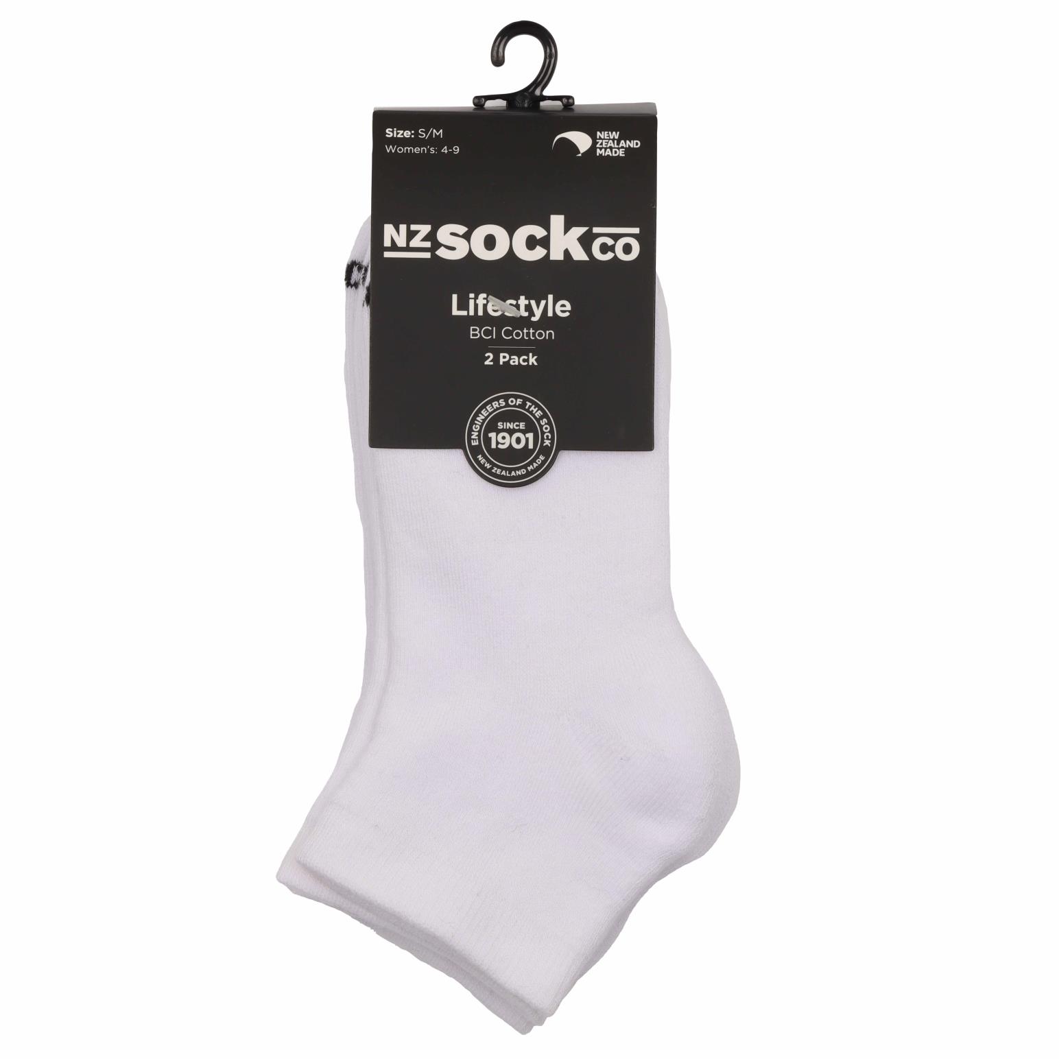 NZ Sock Co Low Cut Trainer Socks - 2 Pack