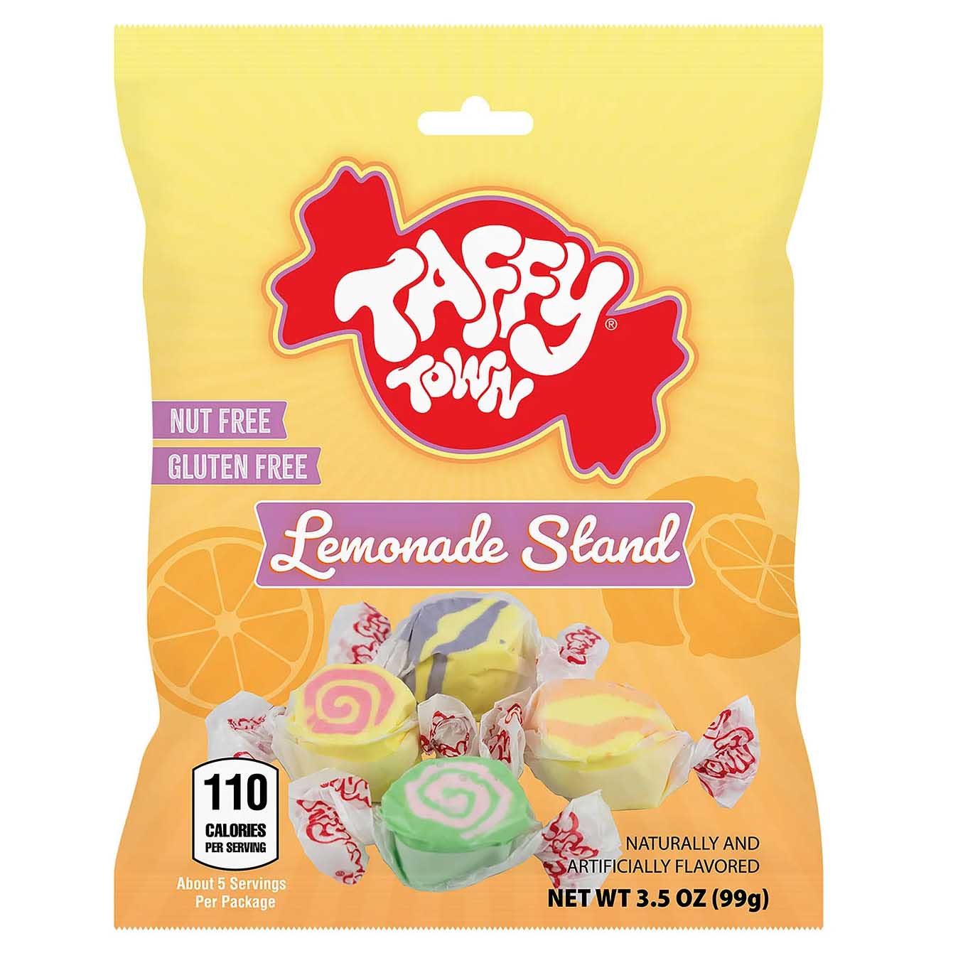 Taffy Town Lemonade Stand Taffy Pouch 99g