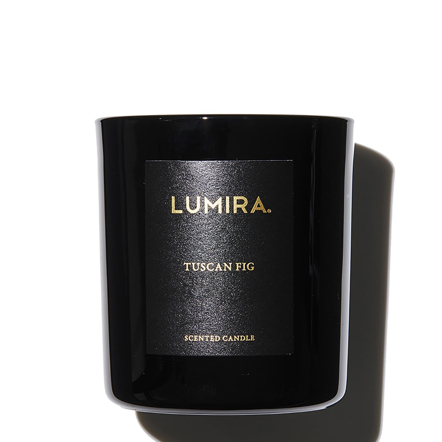 LUMIRA Black Candle Tuscan Fig 300g