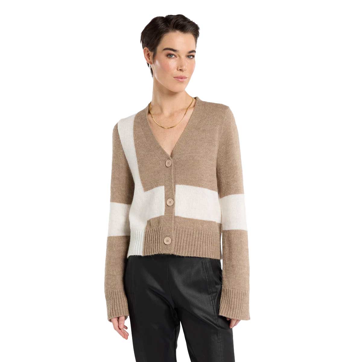 Marco Polo Eternal Check Cardi