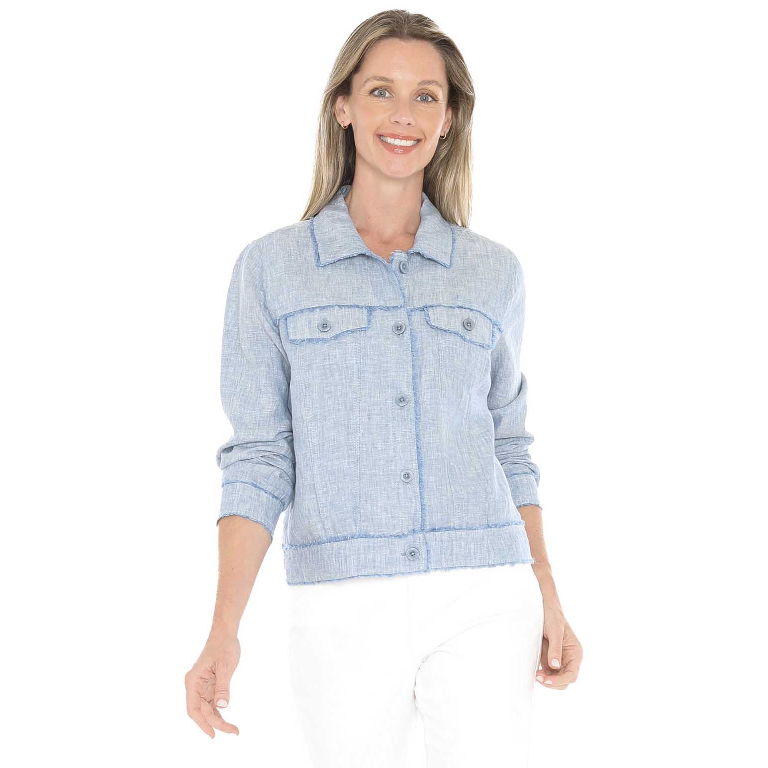 Jump Raw Edge Jacket