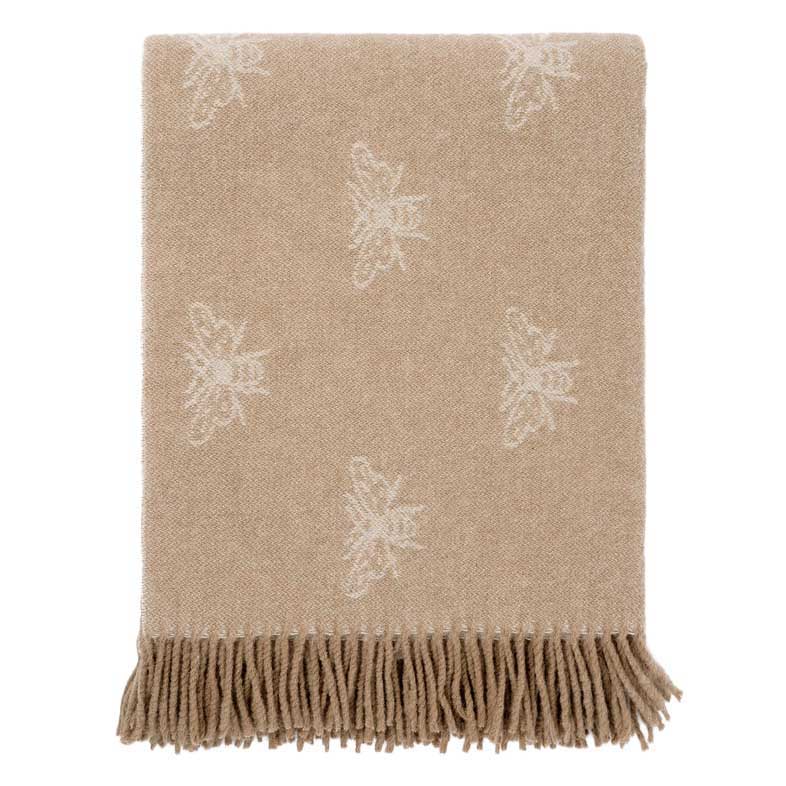 Sophie Allport Woven Throw - Wool - Bees