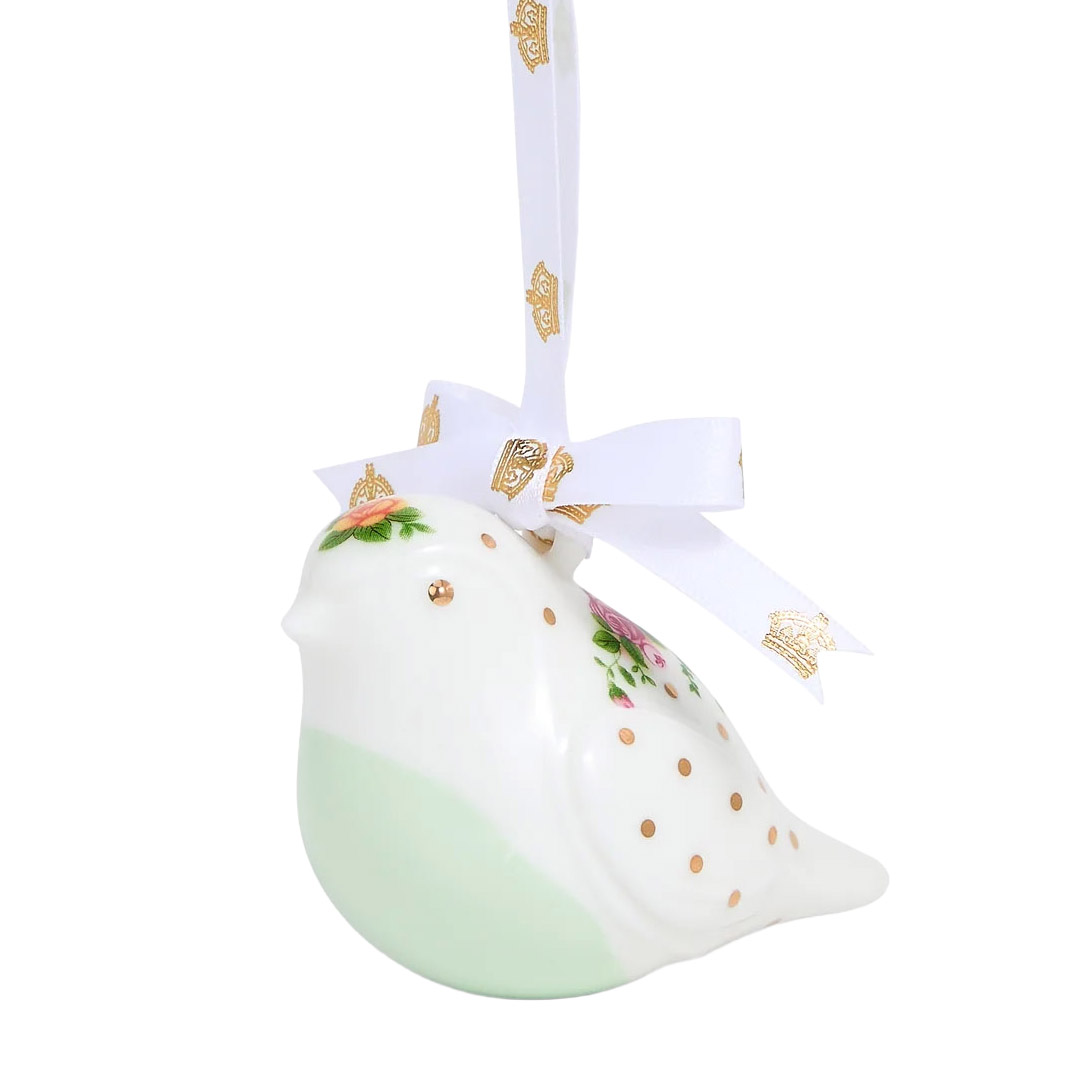 Royal Albert Christmas Gifts Hanging Ornament Robin