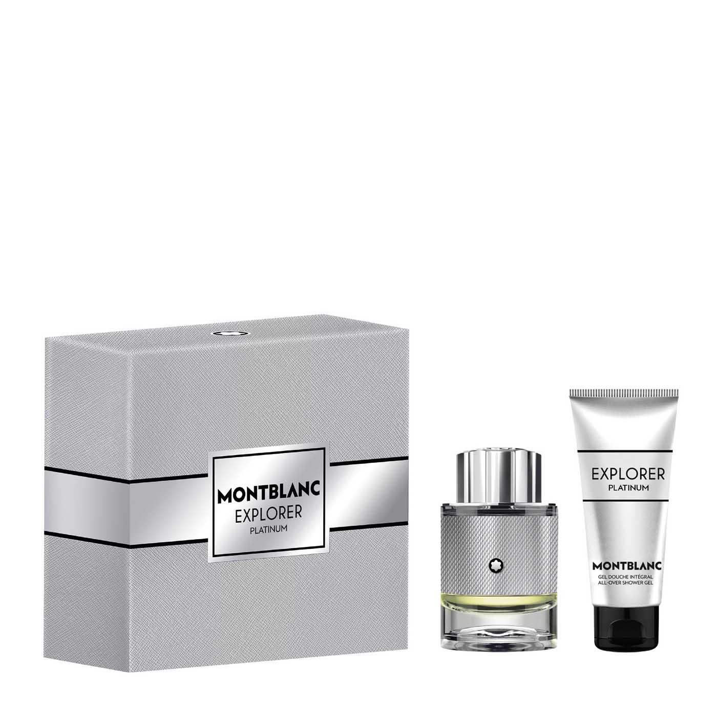 Montblanc Platinum 60ml EDP + 100ml Shower Gel Christmas Gift Set