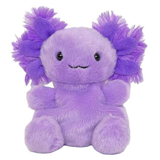 Palm Pals Xavier Purple Axolotl