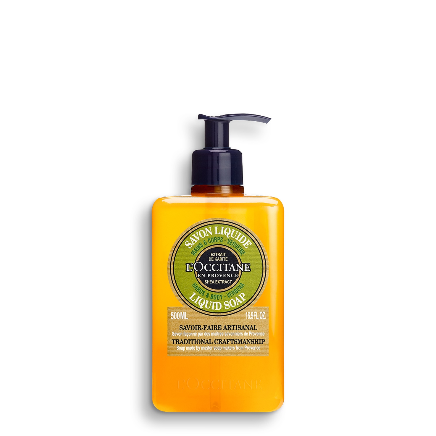 L'Occitane Shea Liquid Soap 500ml - Verbena
