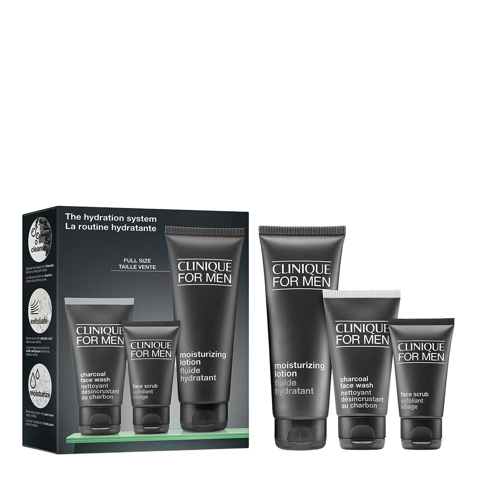 Clinique for Men The Hydration System Set