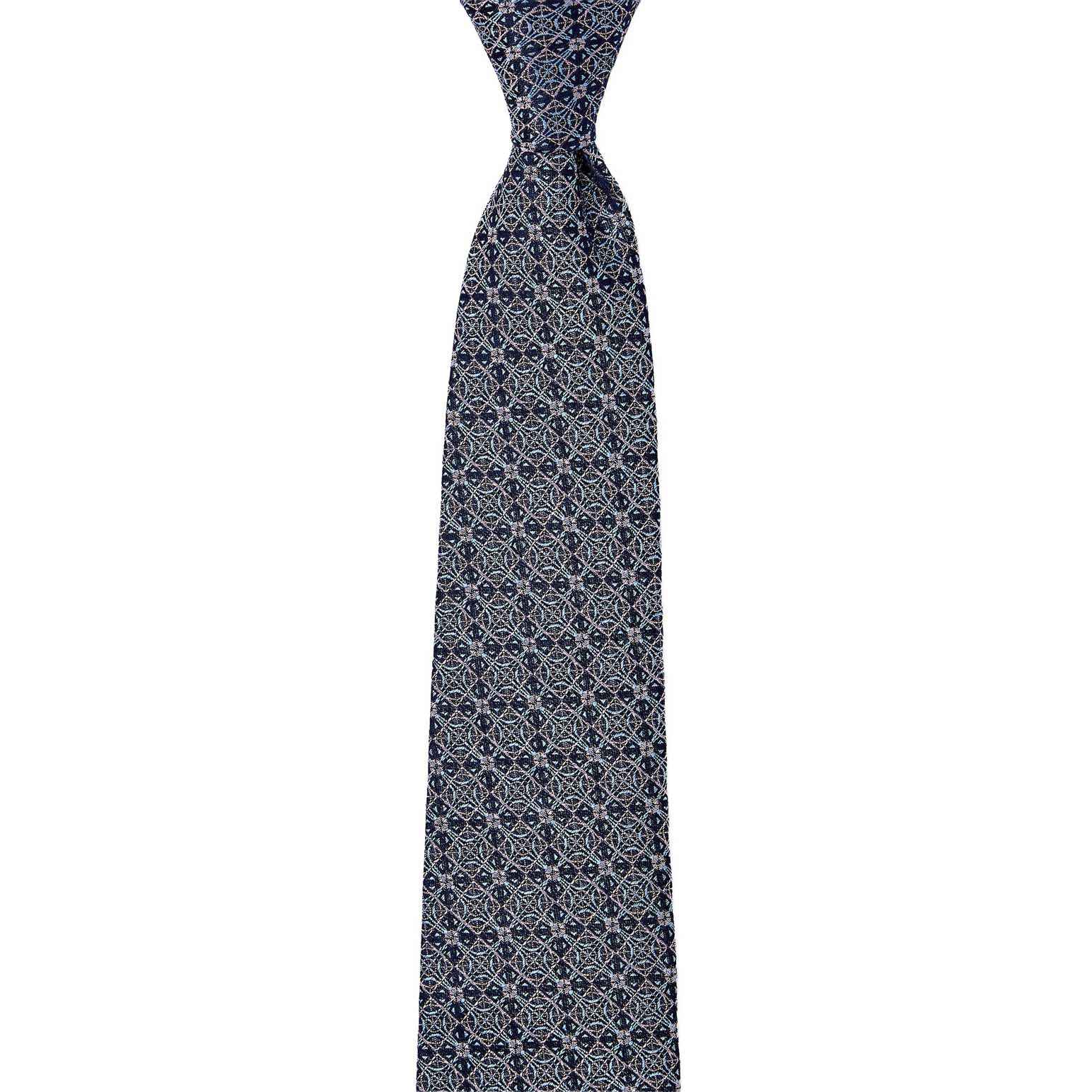 Cambridge Astrolabe 7.5cm Tie