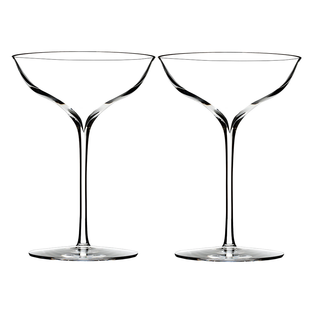 Waterford Elegance Belle Coupe Pair