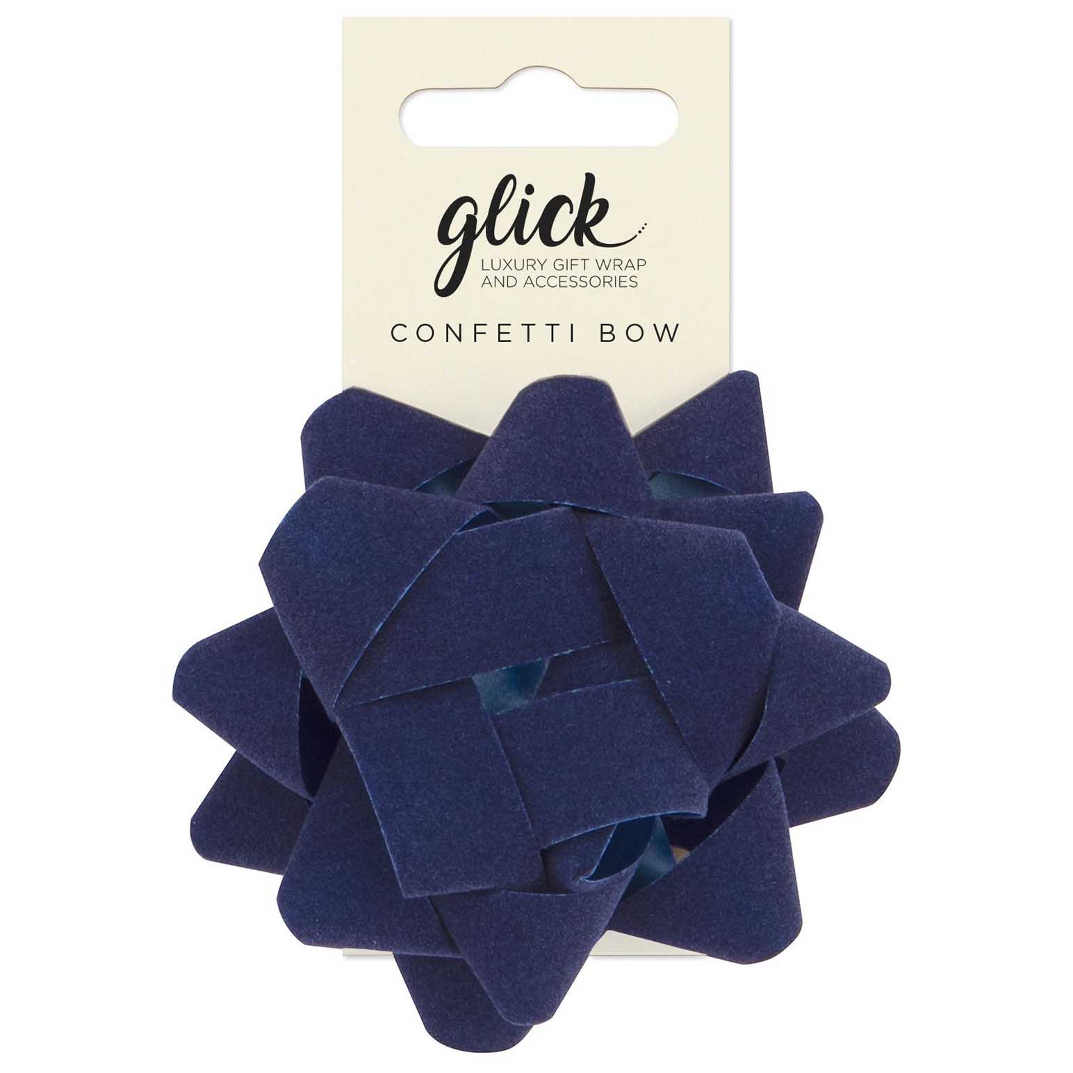 Image Gallery Velvet Navy Christmas Gift Bow