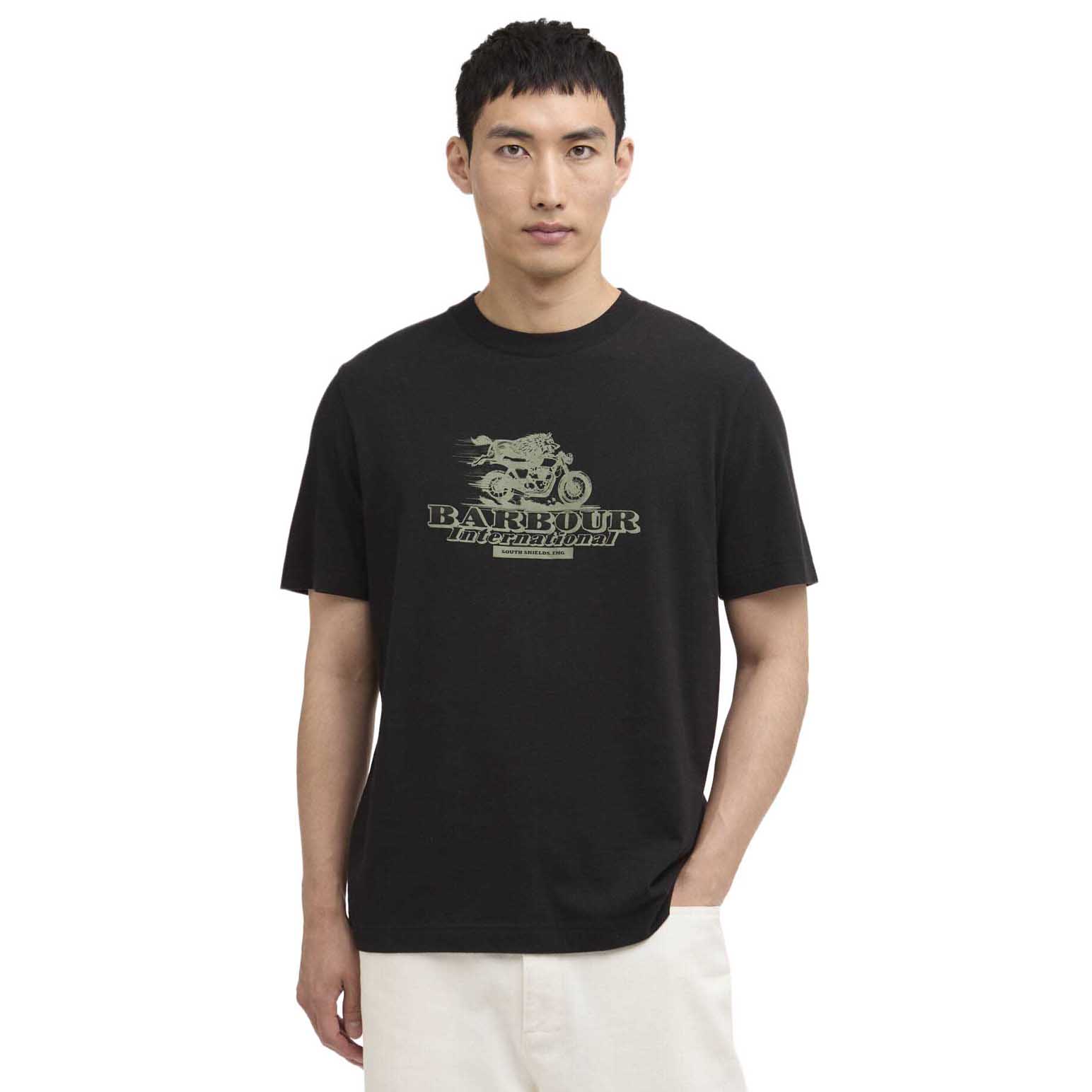 Barbour International Dukes Cafe Graphic T-Shirt