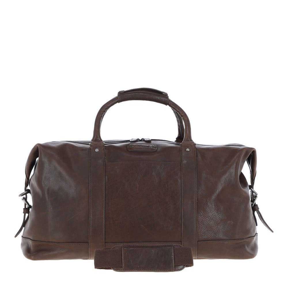Ashwood Mens Luxury Leather Weekend Holdall