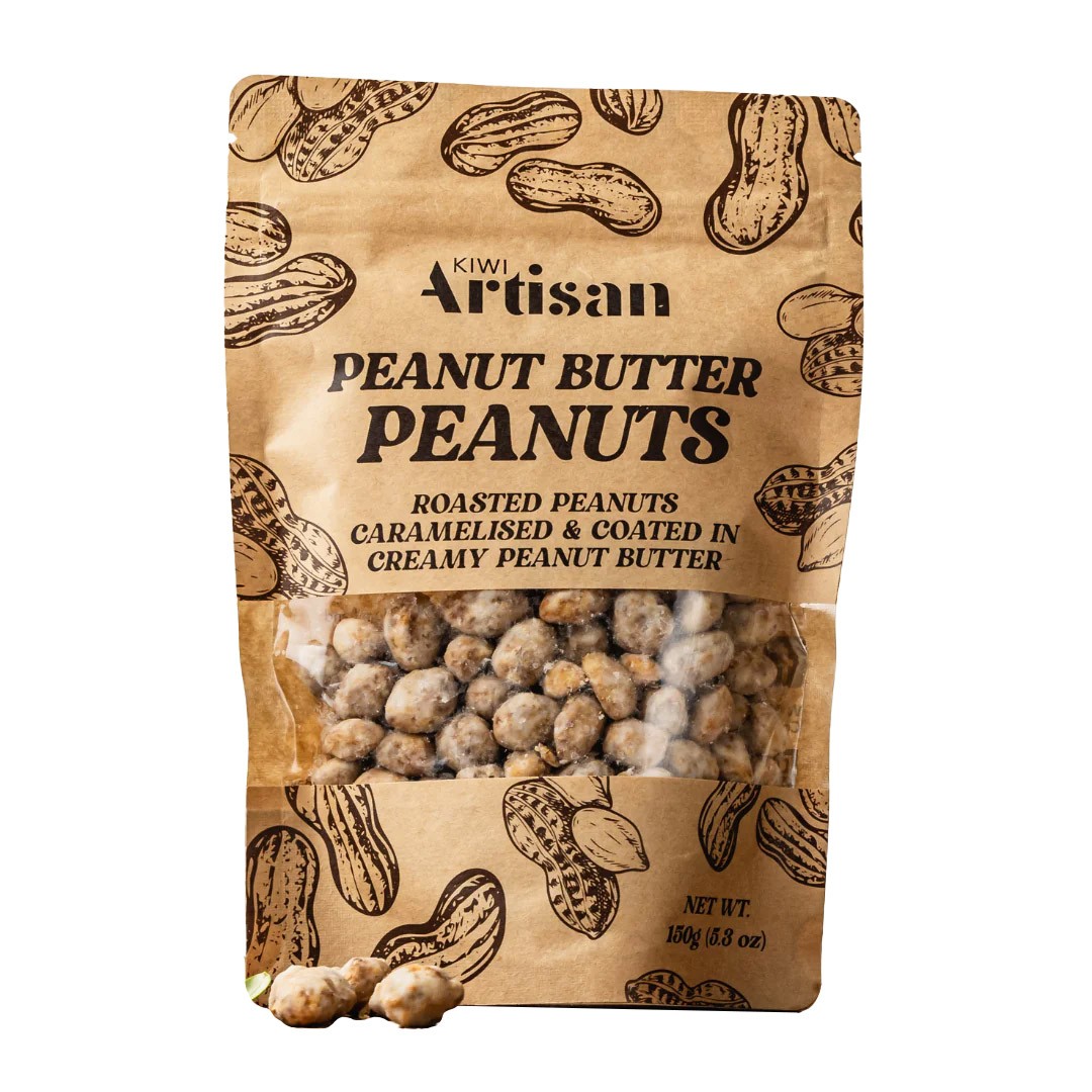 Kiwi Artisan Peanut Butter Peanuts 150g