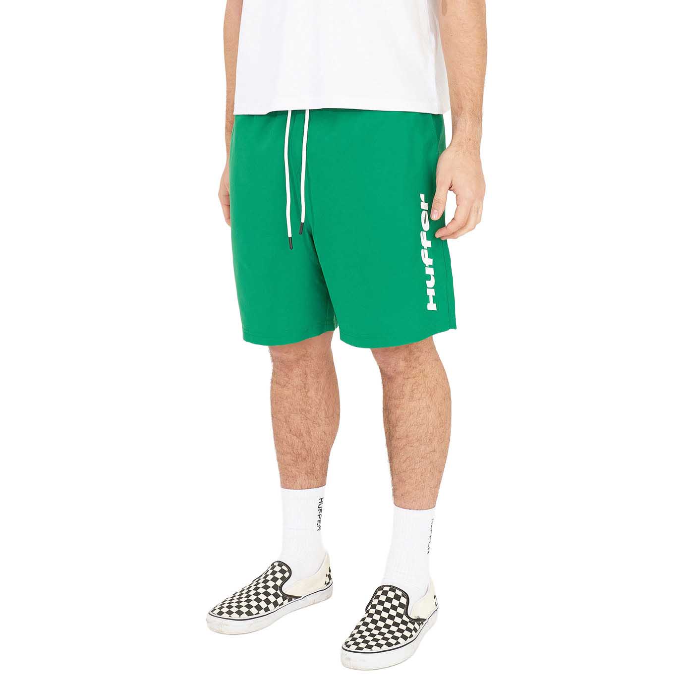 Huffer Staple Trunk/Carved Green