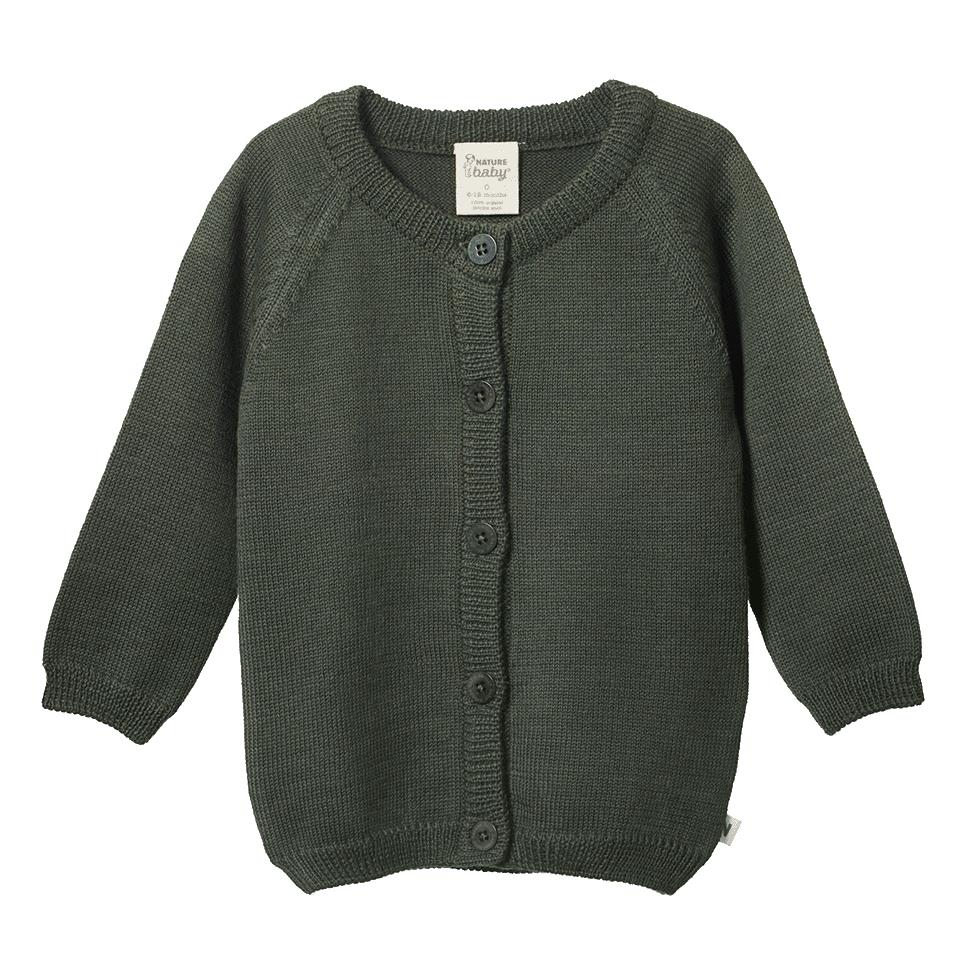Nature Baby Merino Knit Cardigan 0-2Y
