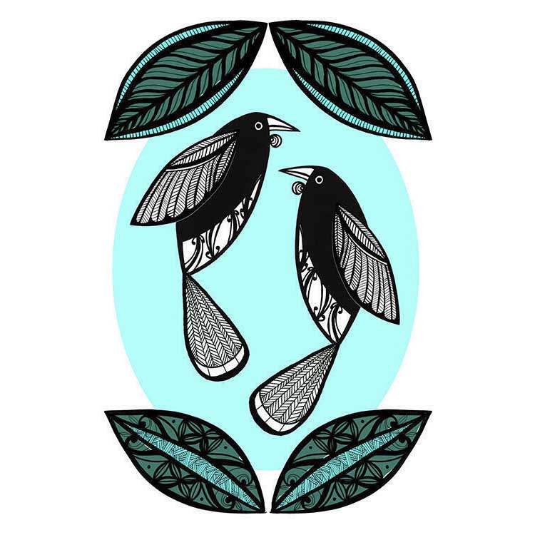Print Emporium Tapa Tui 1 Mini Card