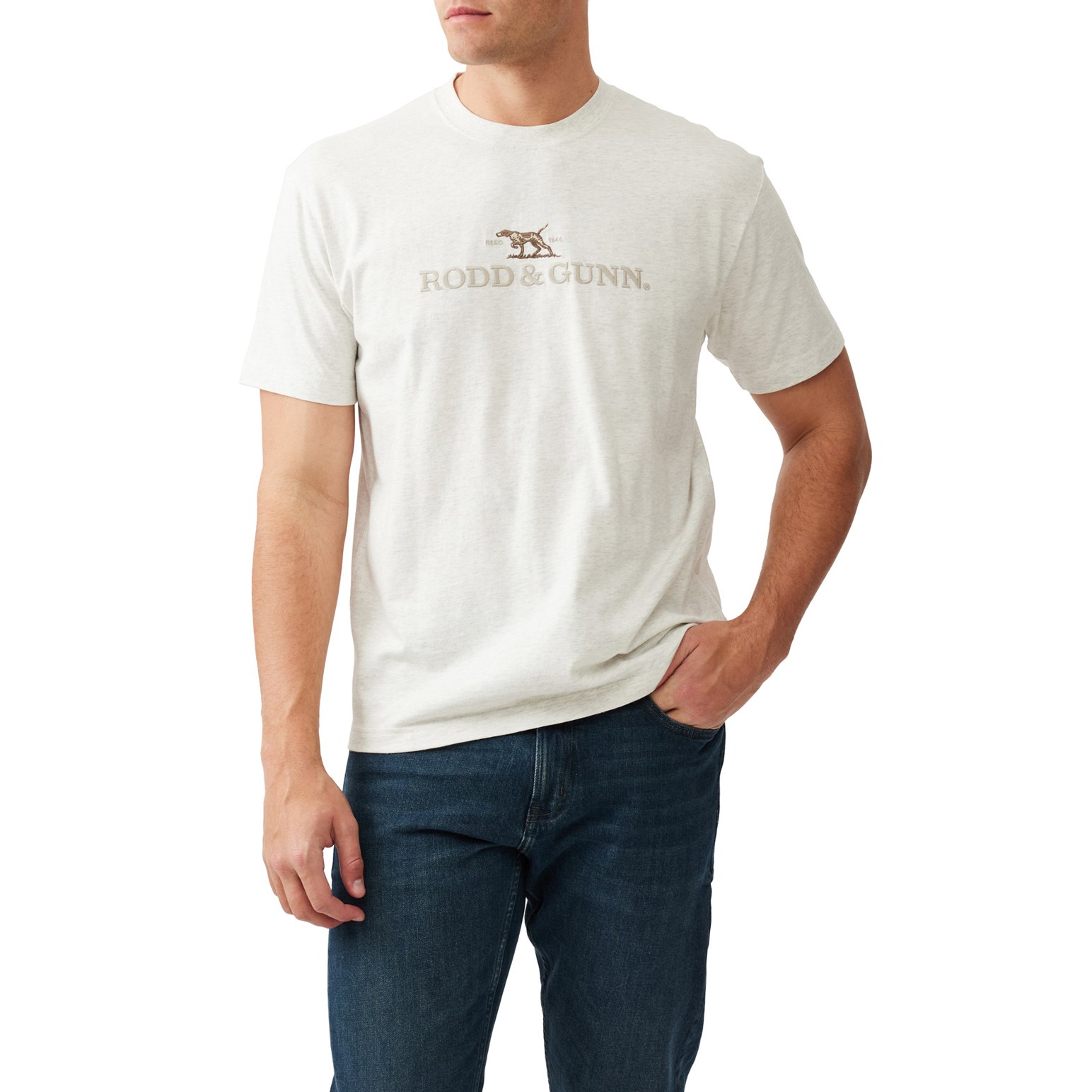 Rodd & Gunn The Peaks Logo Tee
