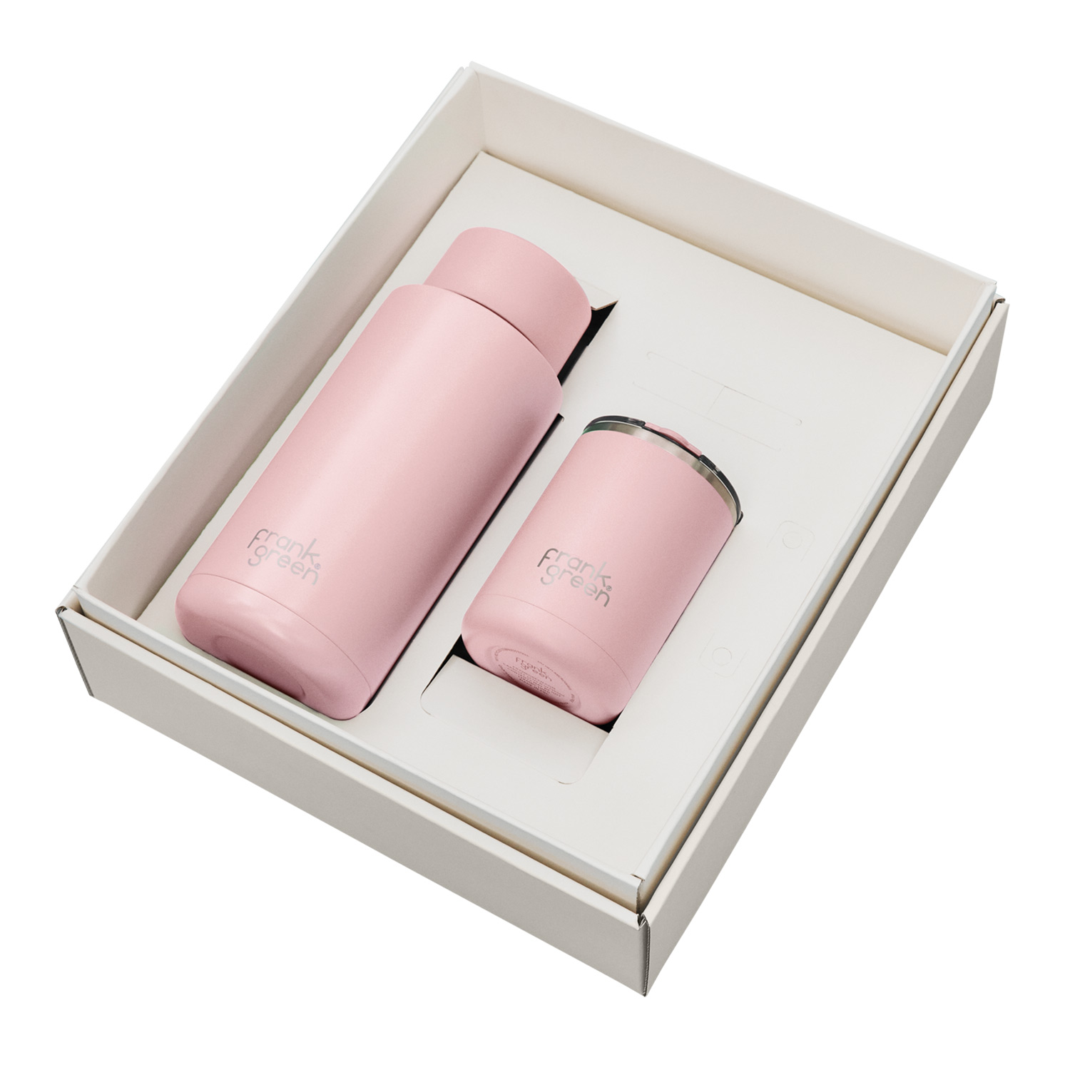 frank green Gift Set - 12oz/34oz Blushed