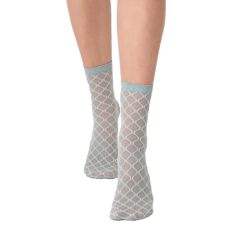 Oroblu Sheer Geometry Sock