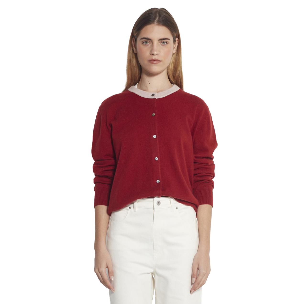 Juliette Hogan Contrast Twin Cardi