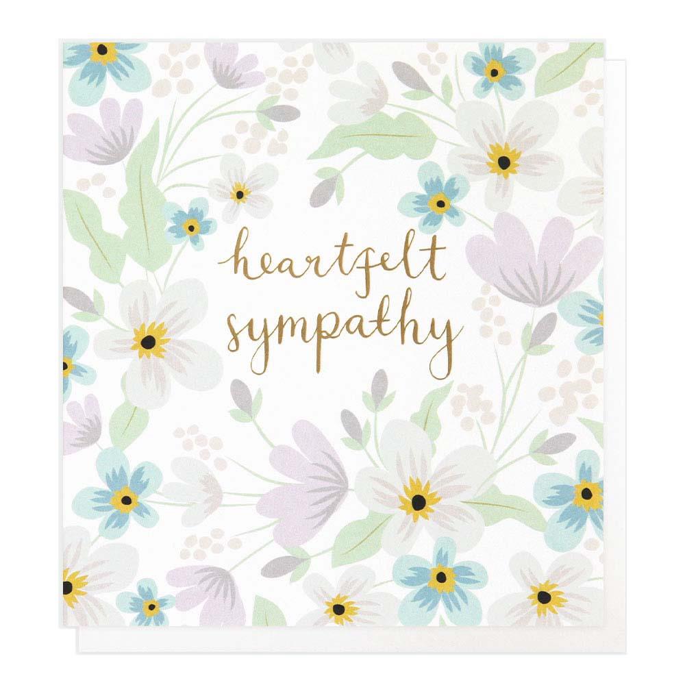 Caroline Gardner Heartfelt 2 Sympathy Card