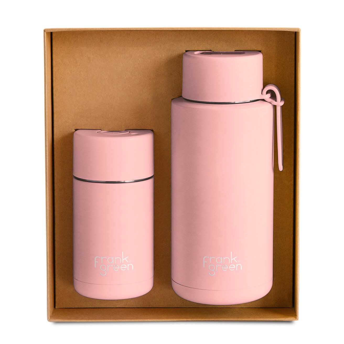 frank green Gift Set - 12oz/34oz Blushed