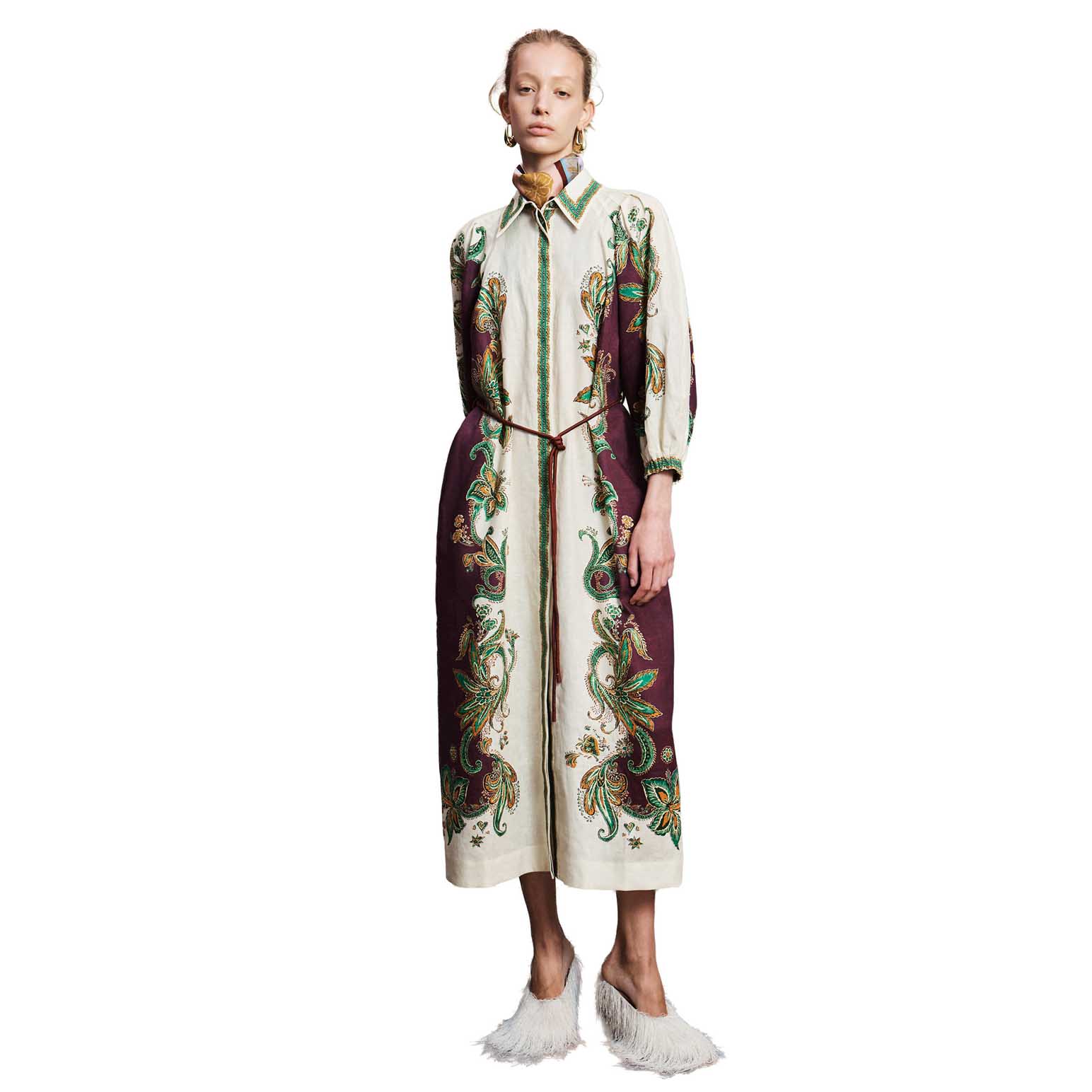 AL&Eacute;MAIS Ruthie Short Sleeve Shirtdress