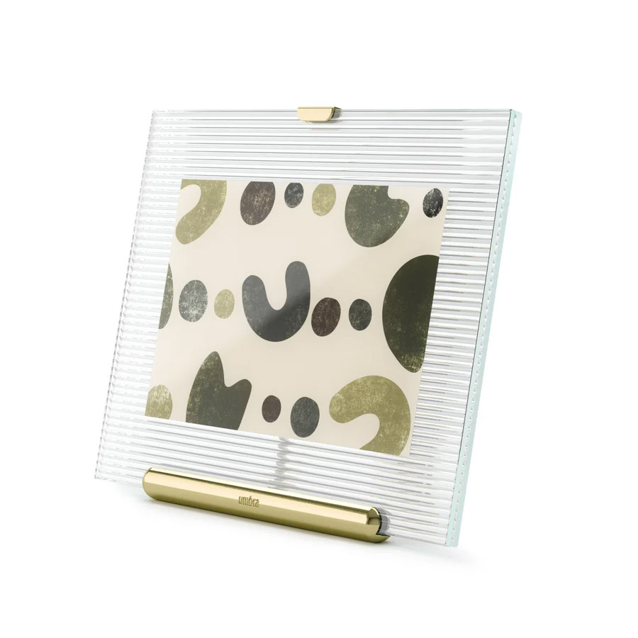 Umbra Flute Picture Frame 4x6 Brass