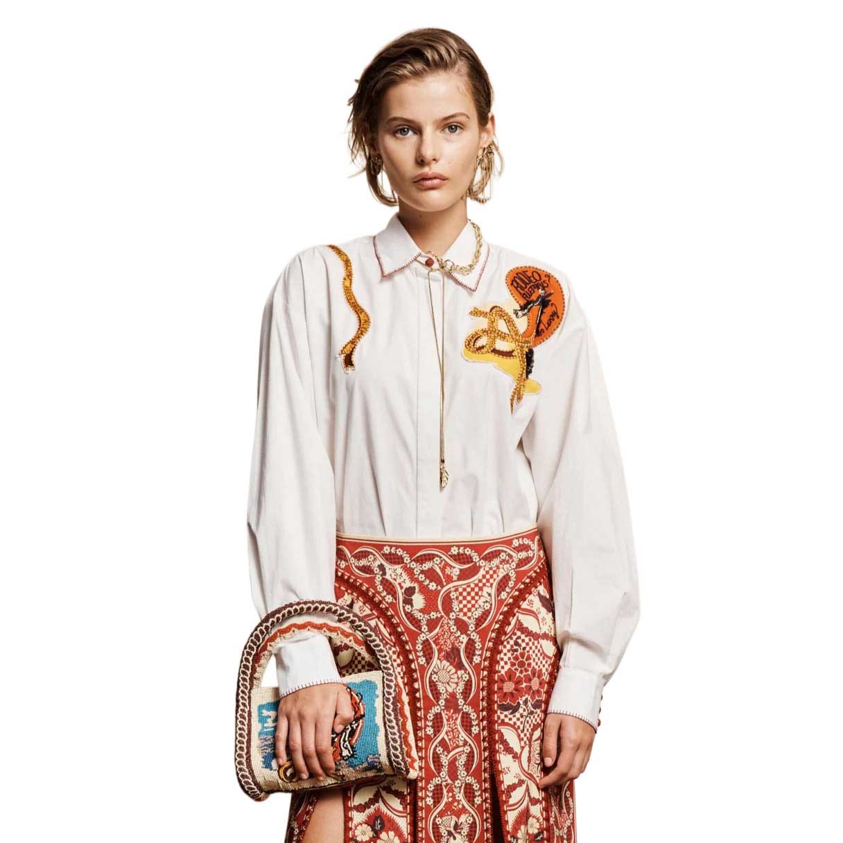 AL&Eacute;MAIS Westwood Embellished Shirt