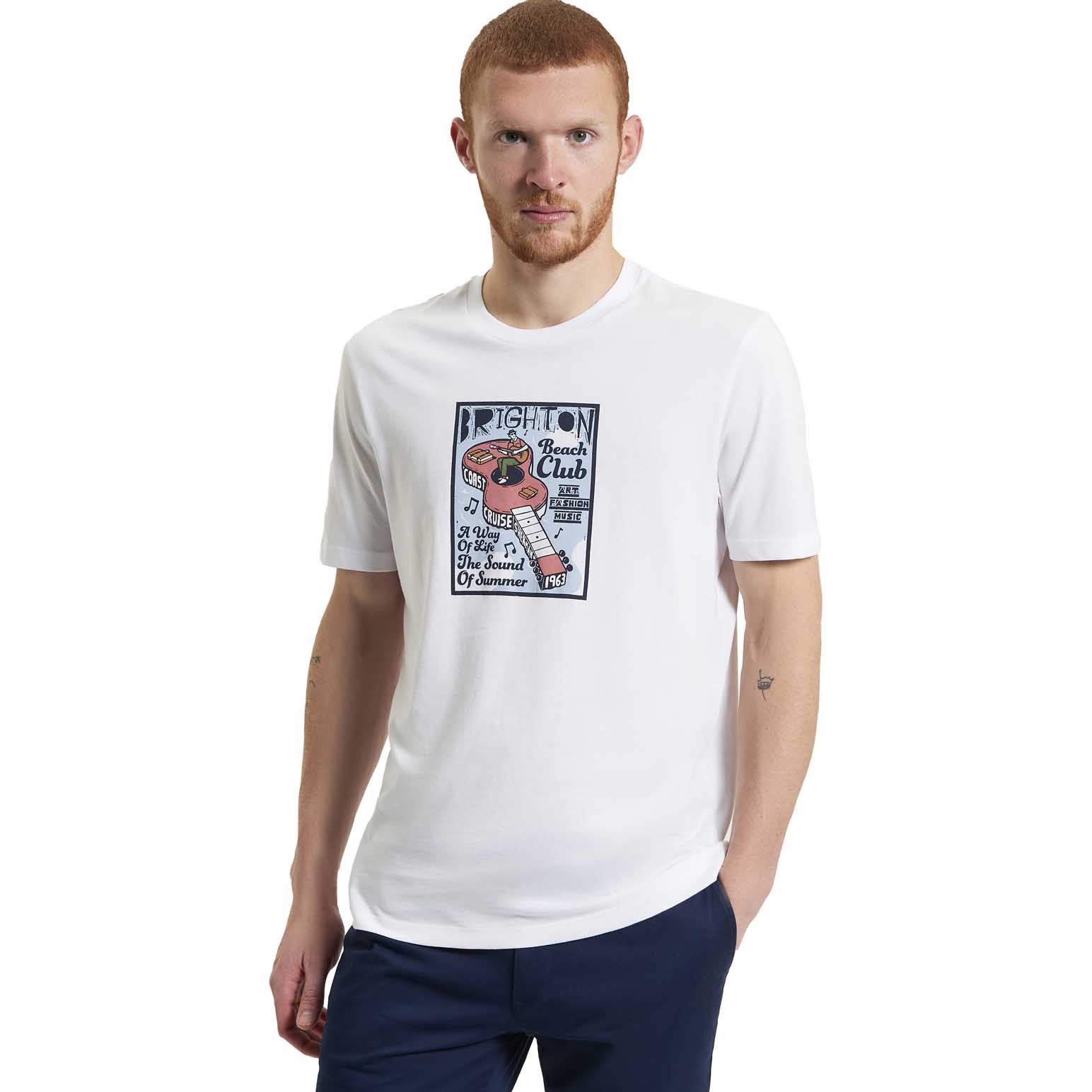 Ben Sherman Boat Guitar Character Tee