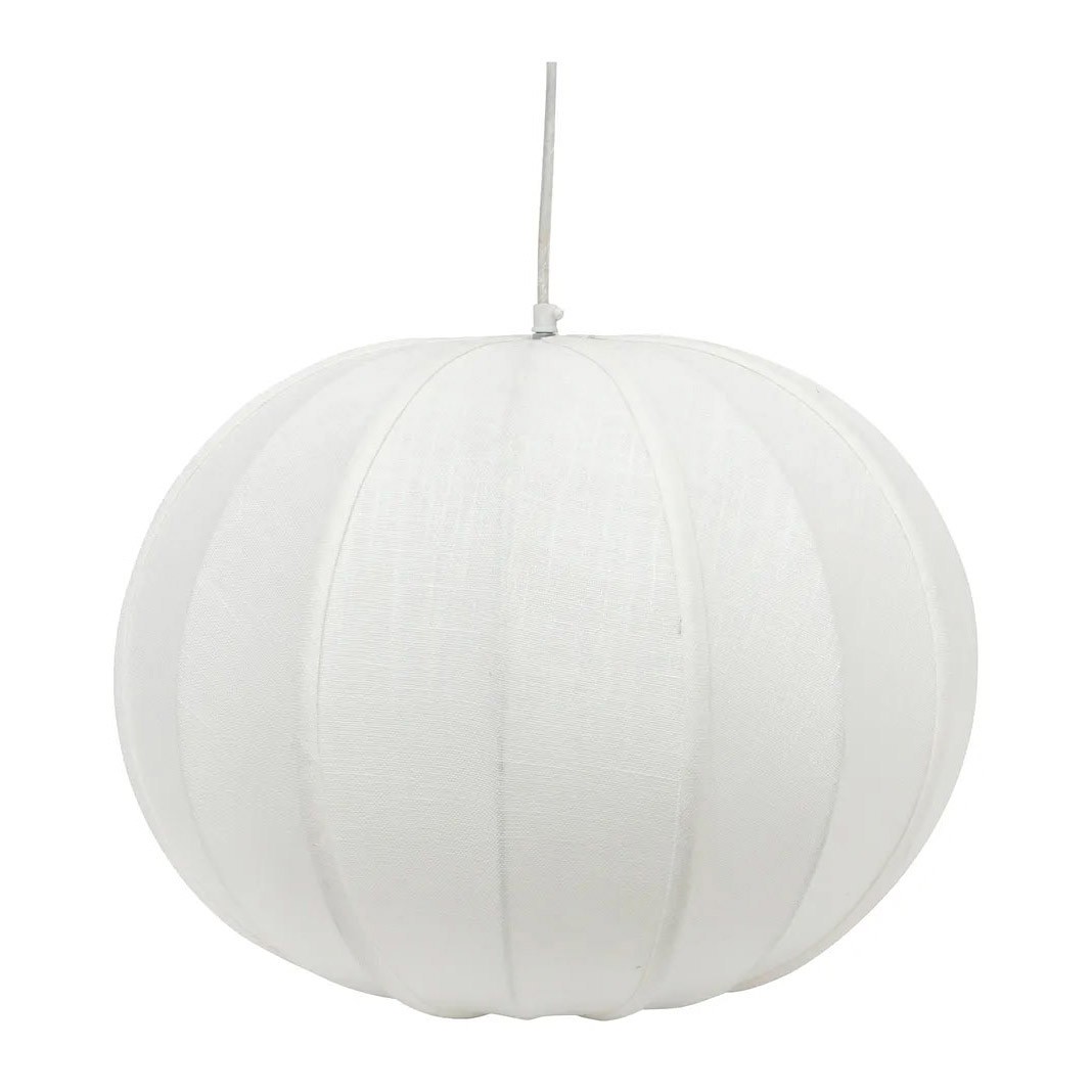 French Country Thea Sphere Chandelier White Large