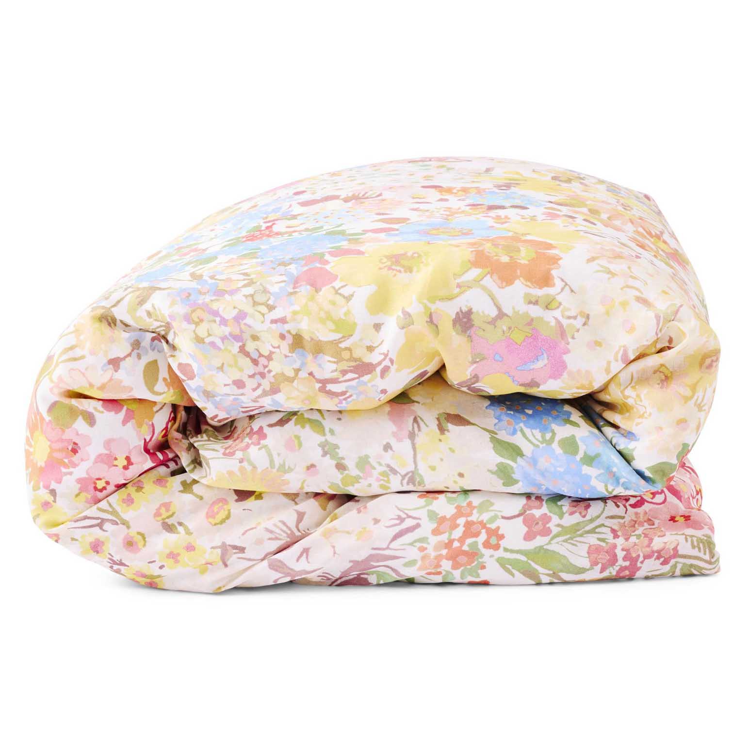 Kip&Co Forever Floral Butter Linen Quilt Cover