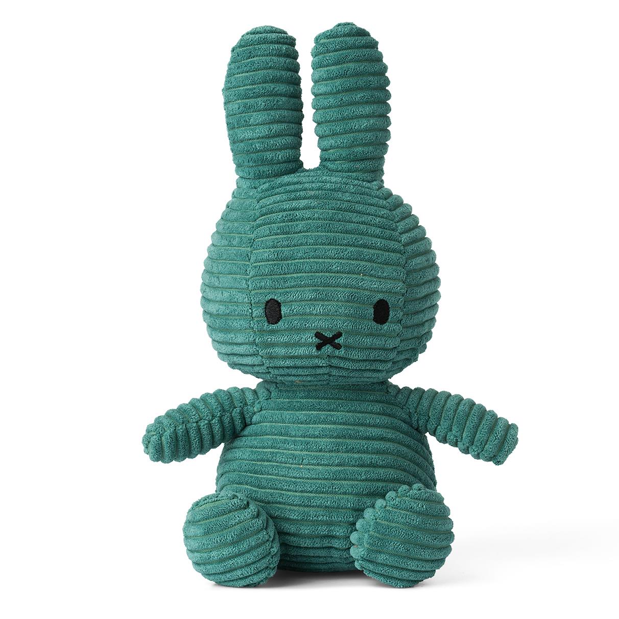 Miffy Sitting Corduroy Green 23cm