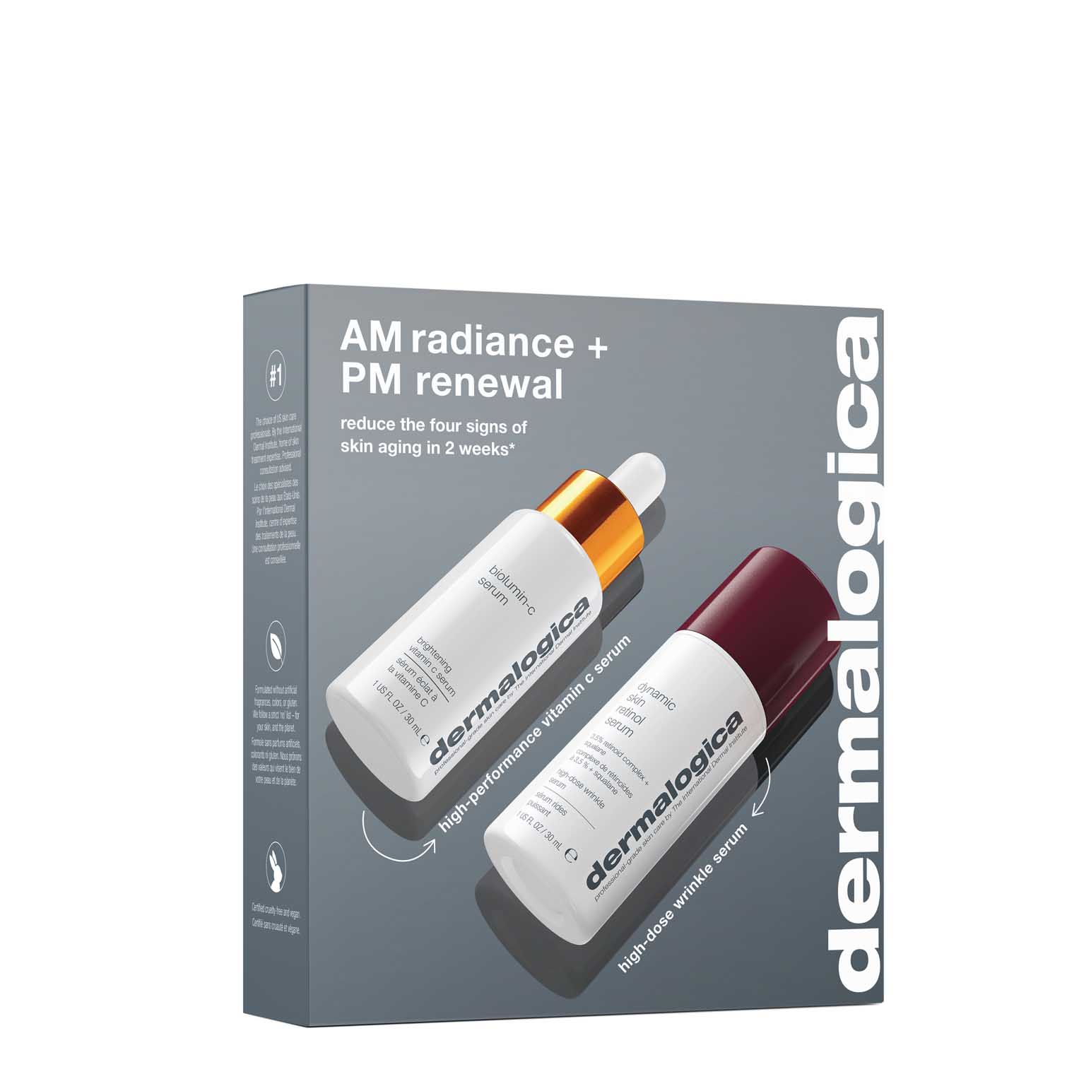 Dermalogica AM Radiance + PM Renewal Set
