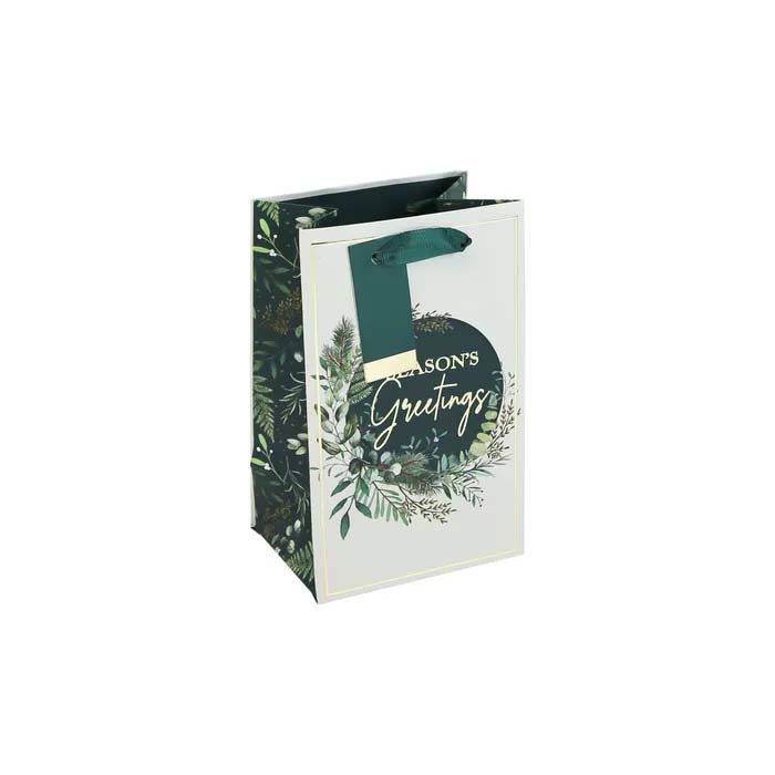 Paperie Eurowrap Seasons Greeting Small Gift Bag