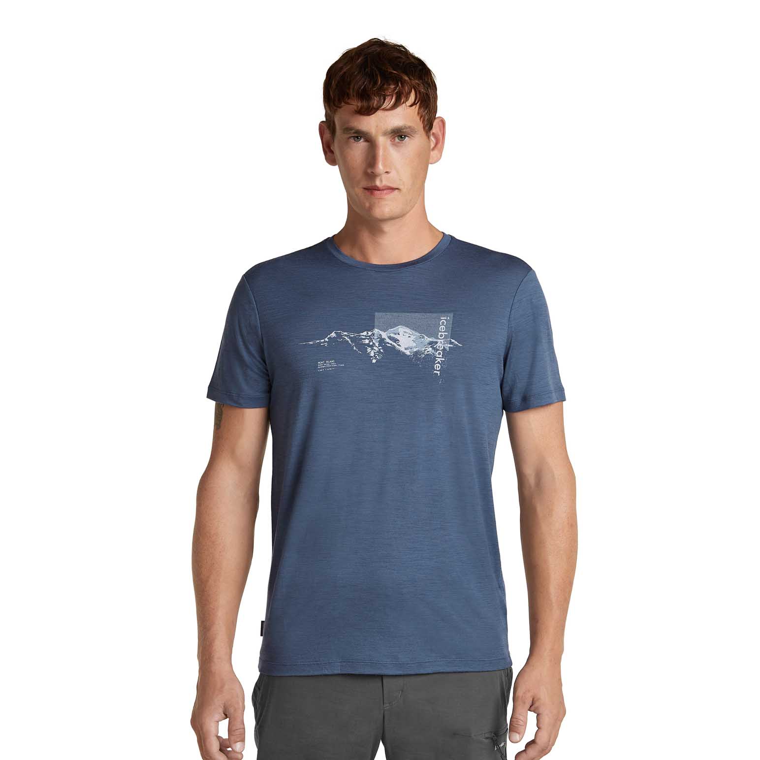 Icebreaker M Merino 150 Tech Lite SS Tee Pure Altitude