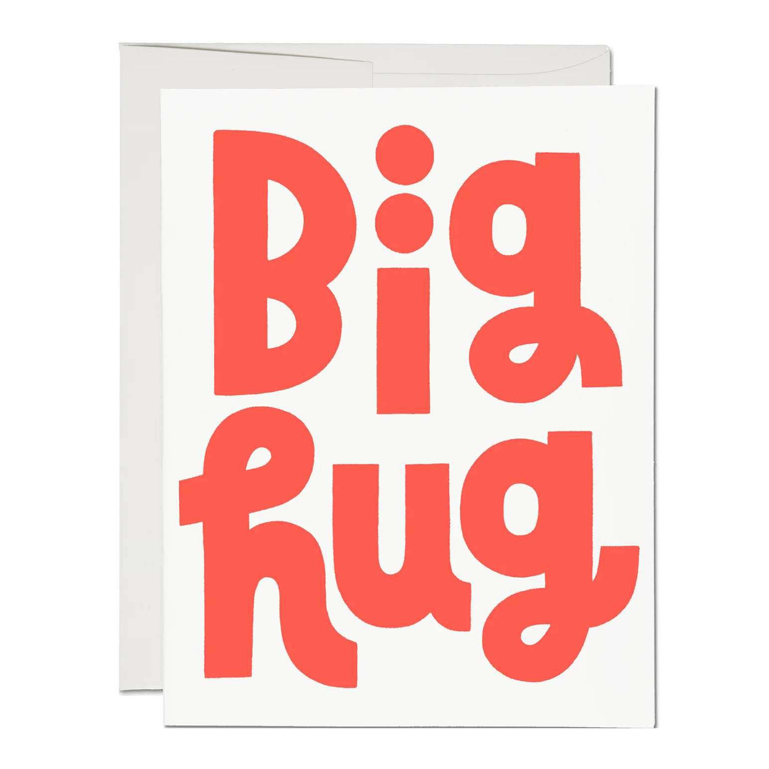 Red Cap Big Hug Card