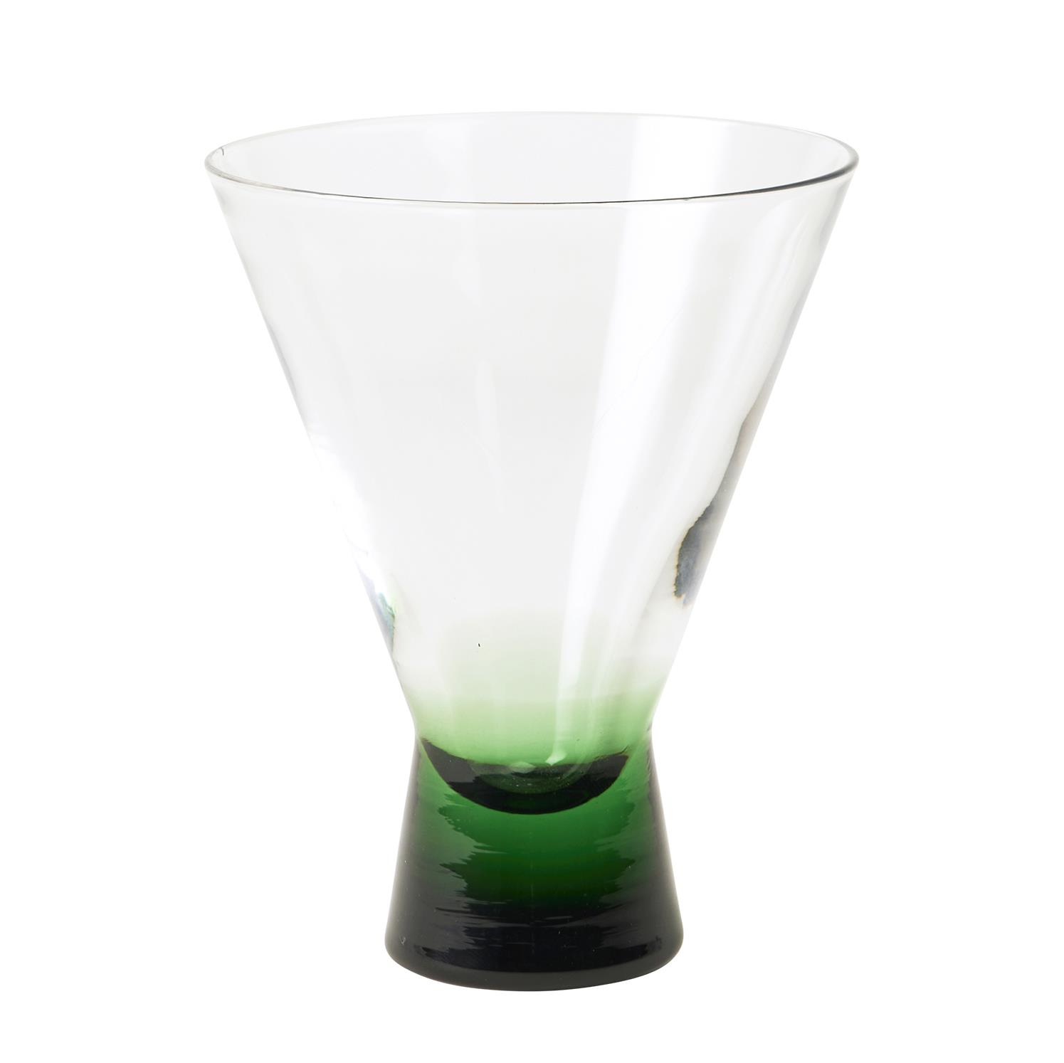 Broste Konus Cocktail Glass Tall - Green