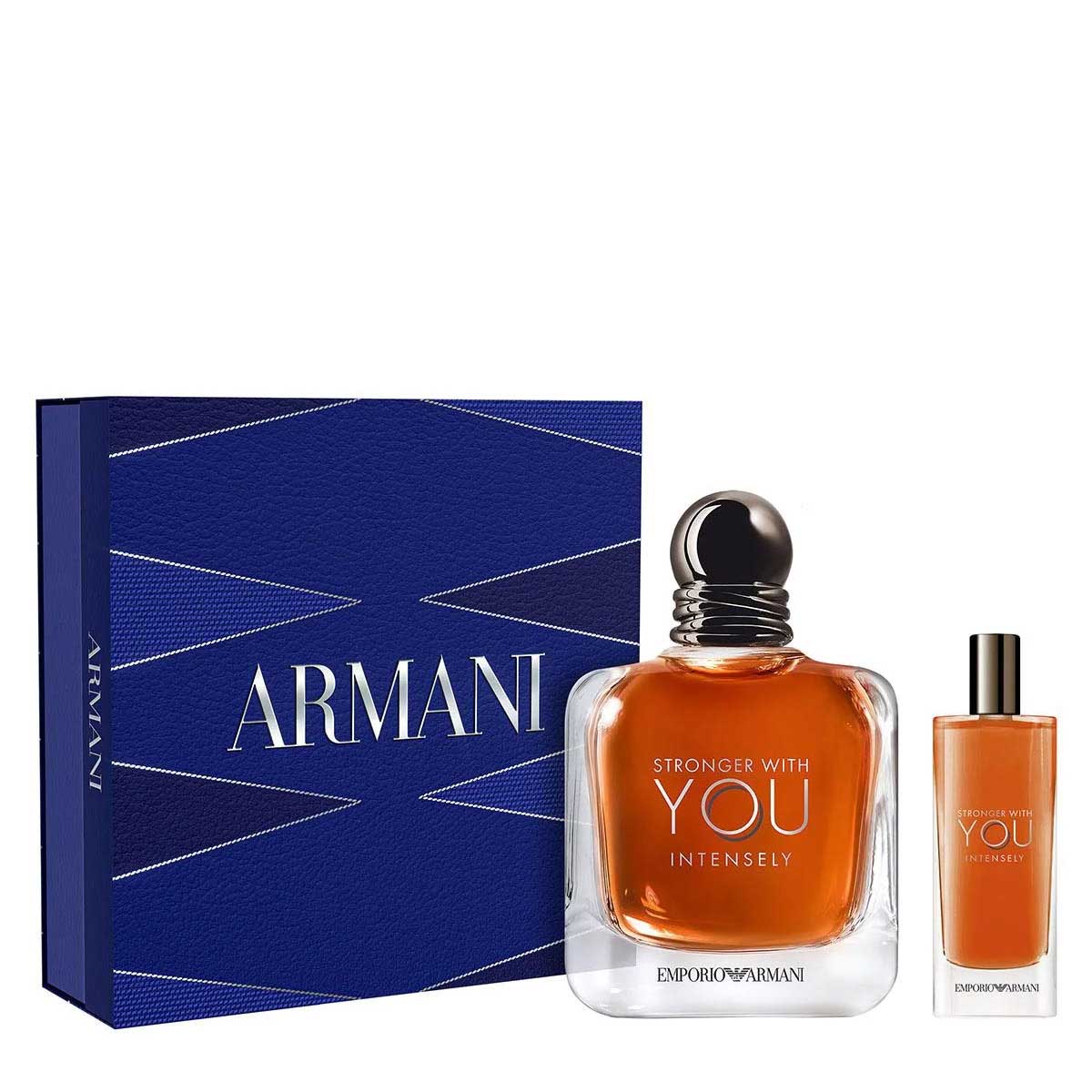 Giorgio Armani Stronger With You Intensely EDP 100ml Set
