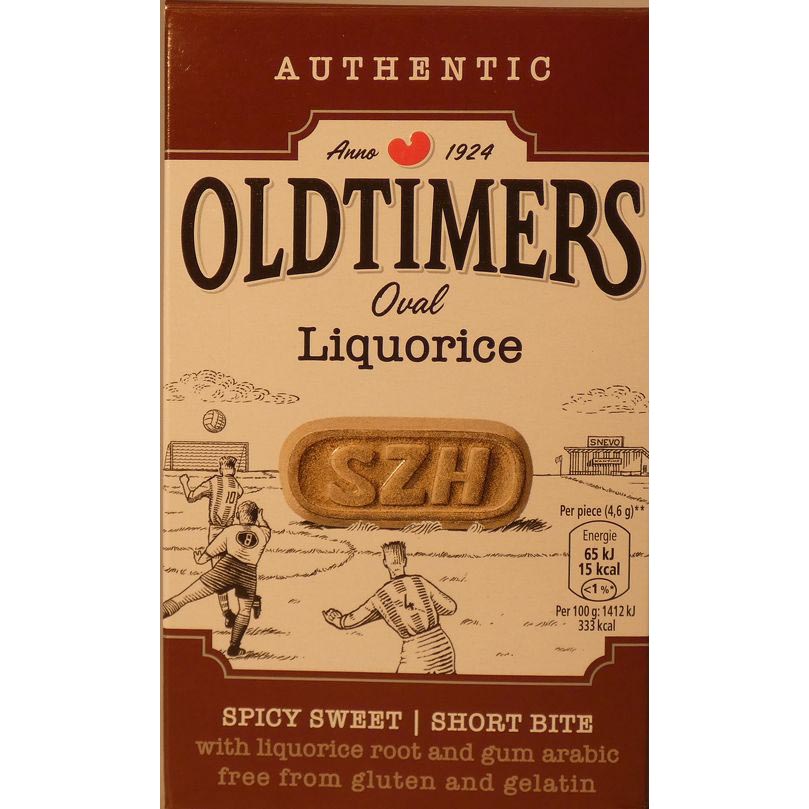Oldtimers Oval Licorice Brown 235g