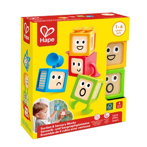 Hape Suction & Sensory Blocks