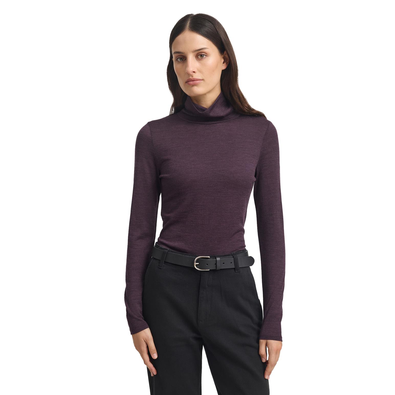 Toorallie Turtle Neck Merino Tee