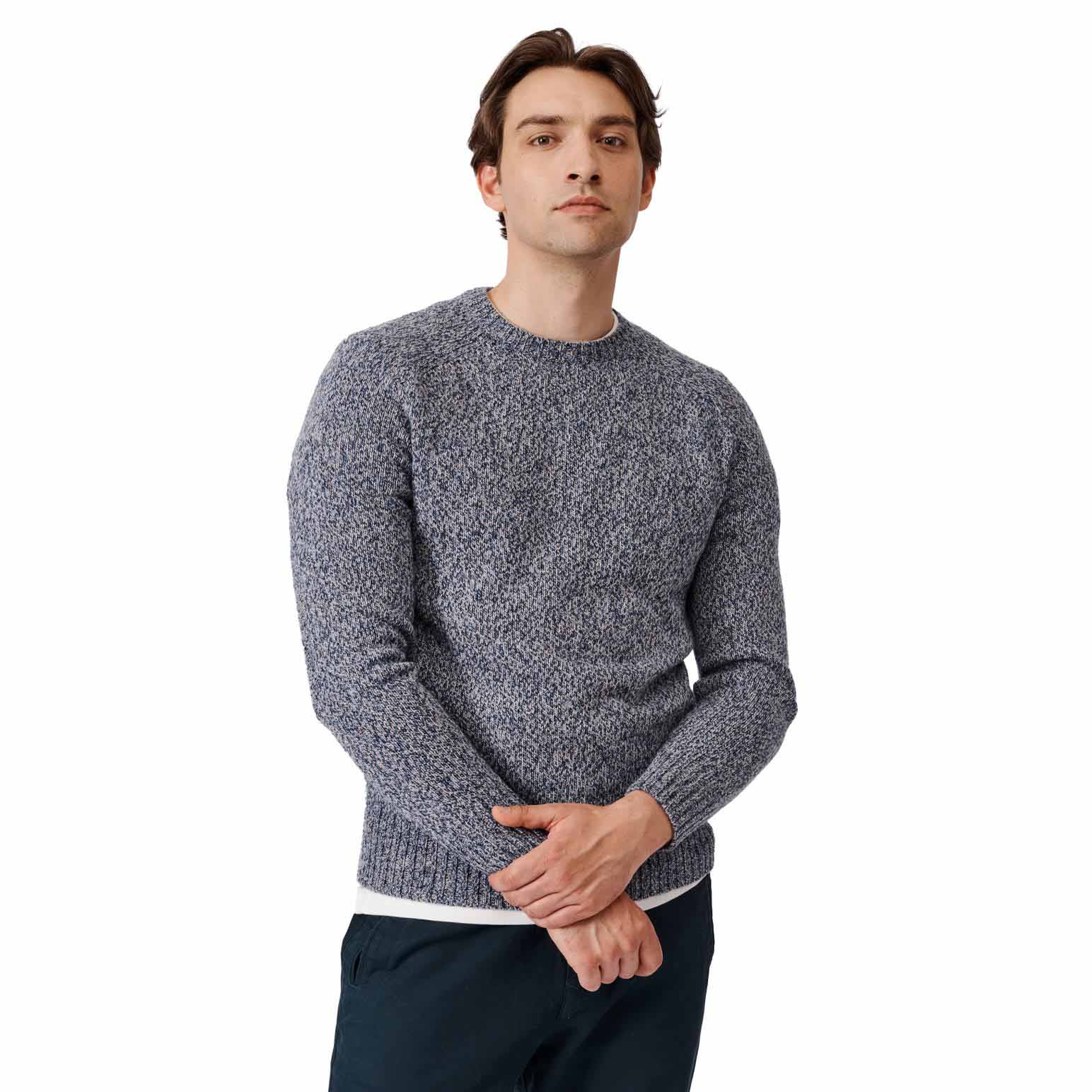Aubin Riply Twist Crew Neck Jumper | Ballantynes Department Store