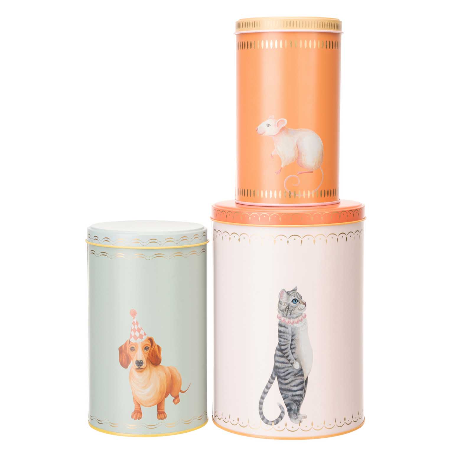 Yvonne Ellen Storage Tins (Set of 3)
