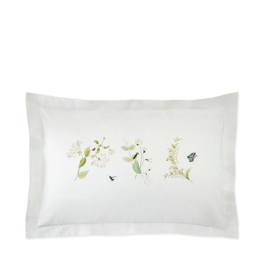 Sophie Allport Wild Floral Pair Of Oxford Pillowcases
