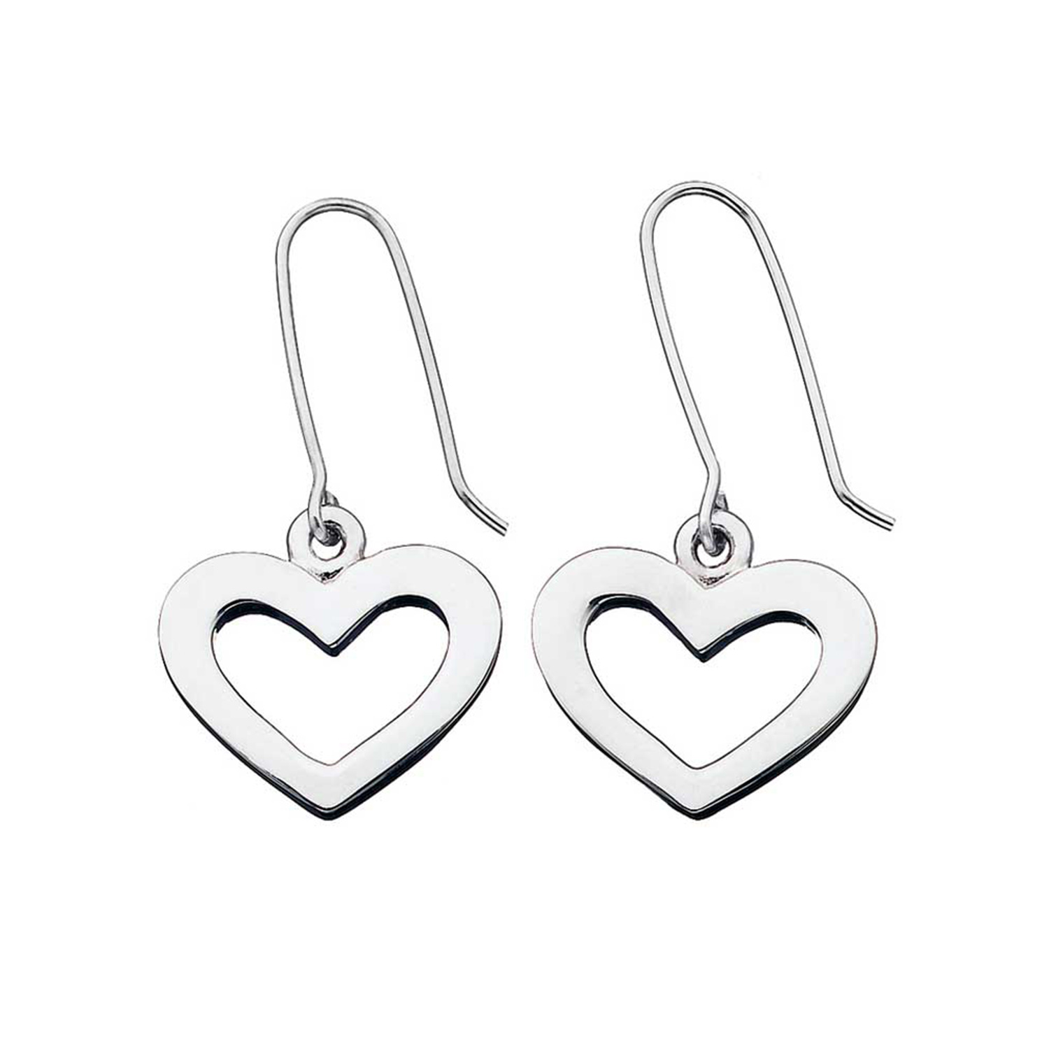 Karen Walker Heart Earrings