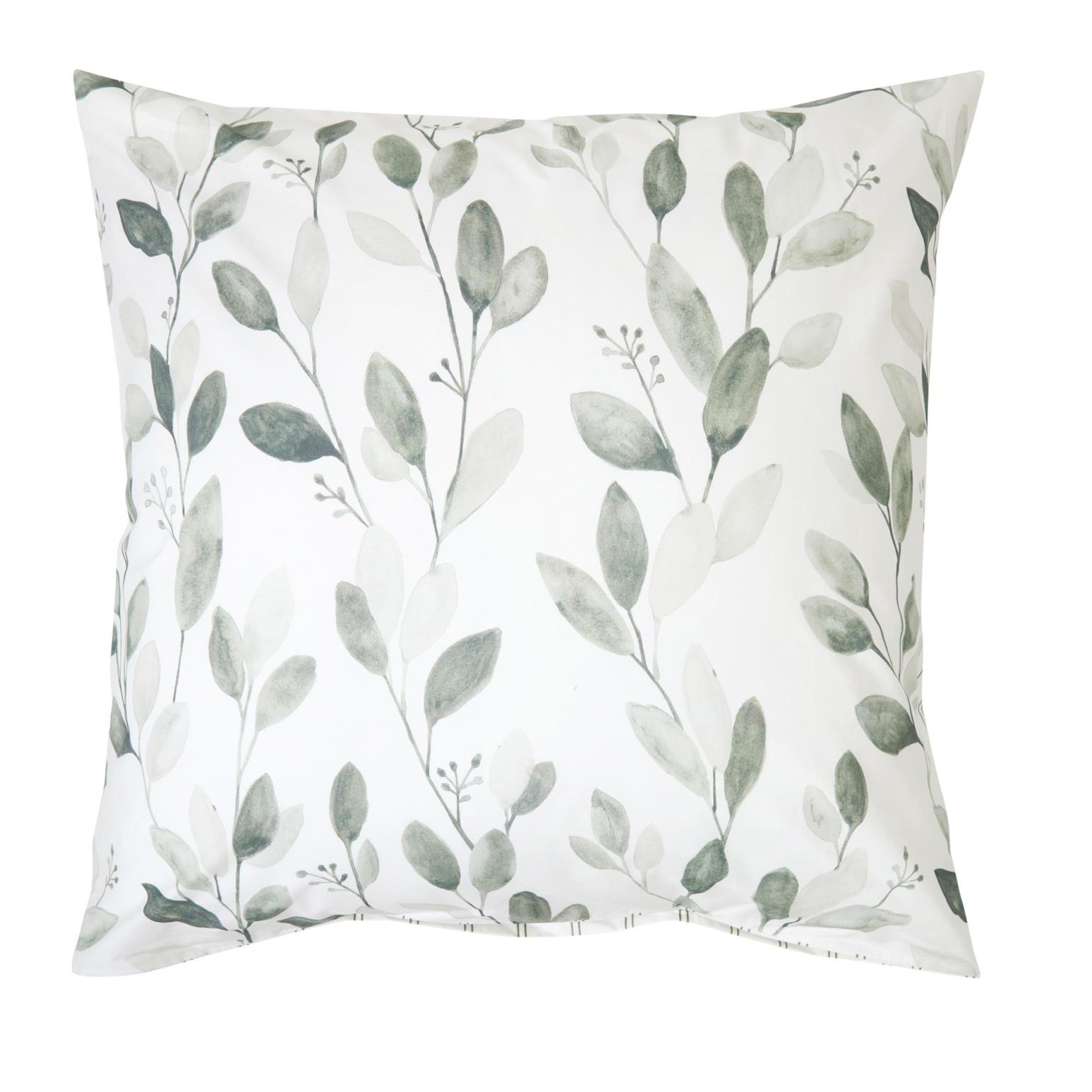 Wallace Cotton Evergreen European Pillowcase